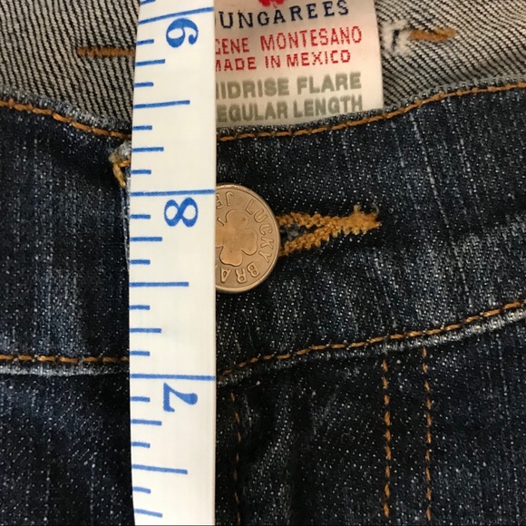 Lucky Brand | Dungarees mid-rise flare jeans 28 - Picture 7 of 8